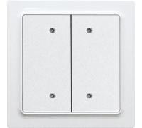 Eltako Interrupteur bus E-Design55, blanc pur brillant B4T55E-wg