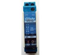 Relais de commutation ELTAKO, 12 V CC, 1 contact à fermeture + 1 contact à ouverture, 16 A/250 V CA, 1 pièce.