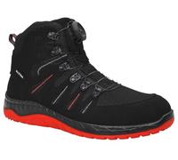 Bottes de sécurité MADDOX BOA® black-red Mid ESD S3, taille 42