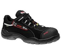 ELTEN SENEX Pro GTX ESD S3 Chaussures de sécurité pour homme et femme en textile avec embout en plastique (plus léger que l'embout en acier), légères, sportives, noir/rouge, taille 37