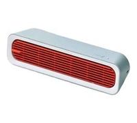 ELVANZA Ventilateur Portable sans Pales - Bureau, Voiture - Oscillation Verticale - 4000 mAh - Bleu Bleu
