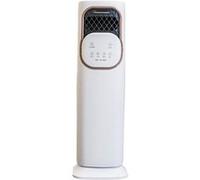 ELVANZA Ventilateur réfrigérant et chauffant - Humidificateur sans brouillard - 3L - Blanc
