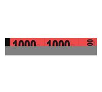 Elve Bloc De 50 Tickets Vestiaire 3 X 20 Cm Rouge Lot De 20 (De 1 À 1000)