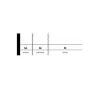 Lebon Et Vernay 21-BLC Bloc passe-partout 100 feuillets 4,8 x 15 cm Lot de 10
