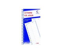 Bloc spiralé '120 programmes - A faire ce jour'