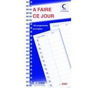 Elve bloc spirale 120 programmes a faire ce jour 297x140 smead 2092 G