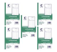 ELVE Lot de 6 Manifolds Livraison 140 x 210 mm 50 pages tripli