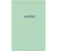 Elve Manifold Bloc Avoir 100 X 155 Mm 50 Feuillets Dupli