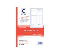 ELVE Manifold "Facturier: auto-entrepreneurs", 40 feuillets