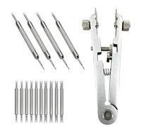 ELYIQI Lot de 14 outils pour barrettes à ressort avec pince à ressort, outil pour le changement et la réparation des bracelets de montre, kit complet d'outils de montre pour un travail précis sur les