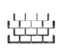 Elysée / Elysee Shelving System Étagère Magis Chêne laqué noir - MAGIS LB163_LB167 SCHW