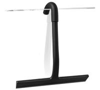 elzle Raclette de Douche avec Crochet intégré, essuie-Glace et grattoir de Douche, sans Traces, pour Portes de Douche, miroirs, fenêtres, Carreaux et vitres de Voiture
