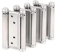 Elzusha - Charnières de 140 mm - Petites charnières - Charnières de type paumelle - Charnières pour meubles de cuisine - Axe de charnière - Acier inoxydable de haute qualité - Charnières de porte