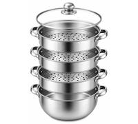Elzusha - Cuiseur vapeur avec couvercle et insert pour une cuisine saine