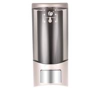 Elzusha - Distributeur manuel de savon pour les mains, avec boîtier transparent, capacité de 500 ml