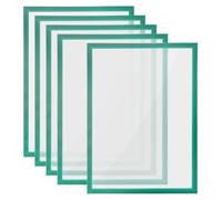 Elzusha - Ensemble de 5 cadres magnétiques A3 pour documents et affiches - Vert