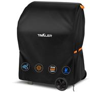 Elzusha - Housse de protection pour barbecue, résistante aux intempéries, 90x70x110 cm, tissu Oxford 600D, couleur noire