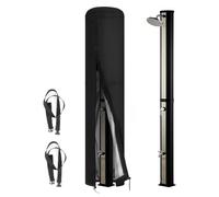 Elzusha - Housse de protection pour douche d'extérieur - Imperméable et coupe-vent - 230 x 67 cm