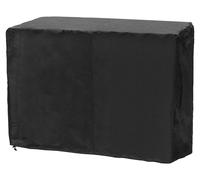 Elzusha - Housse de protection pour plancha et barbecue, modèle chariot, dimensions 132x56x92 cm - Imperméable et résistante aux UV