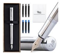 Elzusha - Mini stylo plume avec plume de qualité supérieure et design ergonomique