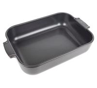 Elzusha - Plat de cuisson rectangulaire en céramique, dimensions : 36 x 23 x 7 cm