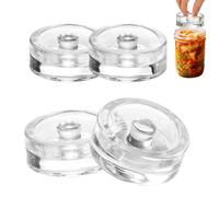 Elzusha - Poids de fermentation pour légumes et fruits - Lot de 4