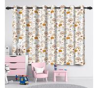 Elzusha - Rideau occultant pour chambre d'enfant, motif arc-en-ciel