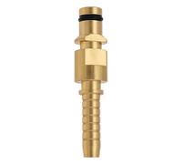 eMagTech 1 pièce Raccord rapide en laiton Diamètre supérieur 12 mm Pièce d'insertion Diamètre 9 mm Compatible avec Kaercher K2 K3 K4 K5 K6 K7 Réparation de tuyau haute pression