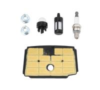 eMagTech 1 Set Kit Filtre à Air Tronçonneuse Entretien 11371201604 Compatible avec Stihl MS193T MS193TC MS194T Tronçonneuses Top Handle