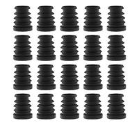 eMagTech 20pcs M8 Bouchons de Tuyaux Filetés Bouchon de Tube de Filetage Bouchon de Jambe Chaise Accessoires pour Maison pour Équipement de Fitness Meubles Meuble TV Étagères de Table