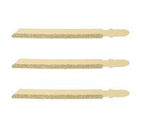eMagTech 3 pcs Lames de Scie Sauteuse en Diamant Brasé 100 mm Grain 46 compatible avec Marbre Pierre Granit Carrelage Céramique