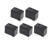 eMagTech 5 Pièces G5V-1-DC12V Relais PCB à Petit Signal 960Ω Relais de Puissance Électromagnétique Relais de Signal SPDT 6 Broches pour les Applications Y Compris le Contrôle Industriel Domotique