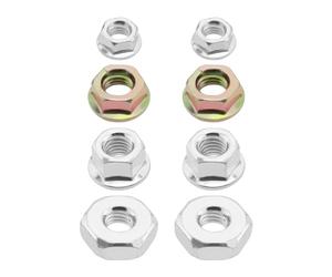 eMagTech 8 Pièces SBD Écrous de Barre de Tronçonneuse Compatible avec Stihl Compatible avec Echo Compatible avec Homelite Compatible avec Husqvarna Écrou Barre Couvercle Pignon Tronçonneuse
