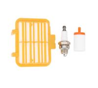 eMagTech Kit Tronçonneuse Filtre Air Filtre Carburant Bougie Compatible avec Husqvarna 135 Mark II