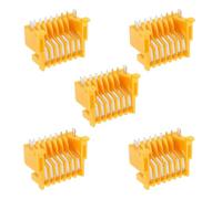 eMagTech Lot de 5 connecteurs jaunes pour carte de protection PCB compatible avec Makita 18 V BL1850 BL1830