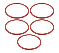 eMagTech Lot de 5 courroies de rechange compactes pour perceuse d'établi 76 x 68 x 4 mm en caoutchouc polyuréthane vulcanisé rouge