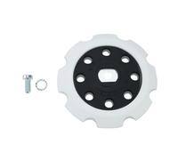 eMagTech Tampon de Support de 5 Pouces 125 Mm Pièce de Rechange pour Tampon de Ponçage 197922-4 Compatible avec La Polisseuse Orbitale Makita PO5000C PO6000C DPO500Z DPO600Z DPO600TKX1 8 Trous