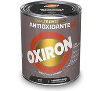 Émail synthétique métallique antioxydant oxiron lisse noir effet forge 250ml titan 5809096
