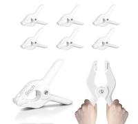 EMART Lot de 6 pinces à ressort en mousseline résistantes de 22,9 cm pour studio photo