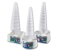 Boîtes de cadeau 'carré', 12 tailles assorties, blanc
