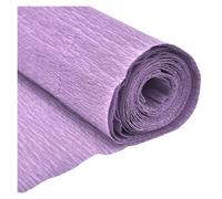 Emballage cadeau, Papier d'emballage multicolore 50x250cm, rouleau de papier crépon froissé, décoration florale DIY, cadeau(Blue Lotus)