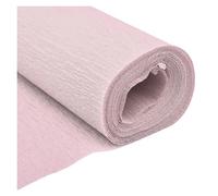 Emballage cadeau, Papier d'emballage multicolore 50x250cm, rouleau de papier crépon froissé, décoration florale DIY, cadeau(LIGHT CHAMPAGNE)