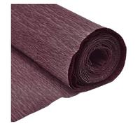 Emballage cadeau, Papier d'emballage multicolore 50x250cm, rouleau de papier crépon froissé, décoration florale DIY, cadeau(Rust Red)
