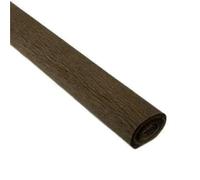 Emballage cadeau, Rouleau de papier d'emballage 250x50cm, crépon multicolore for bricolage fleurs, artisanat(Coffee)