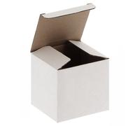 Emballage TECHNOTAPE - Boîte blanche carton pour Mug 330ml (11oz), boule à neige, boule de Noël, et pour livraison en magasin (Vendu par 50)