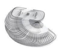Emballage transparent de bord de gâteau, demi-cercle, 100 pièces | Collier de cuisson de gâteau réutilisable, collier de gâteau pour décorer la Mousse, ensemble de bords entourant le gâteau
