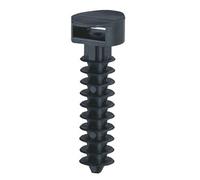 Embase à cheville standard COLSON pour perçage 8mm noire - - 031955