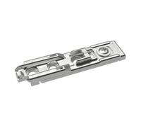 Hettich Hettich Plaque de montage MB-Linear, distance 1,5 mm Sensys/Intermat, 9117341 acier nickelé Quantité:1