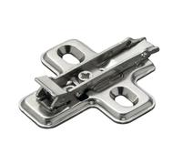 Embase cruciforme à fixation rapide perçage 37 x 32 mm à visser 0 mm acier - SALICE - BAV3M09F