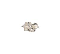 Embase cruciforme à visser plaque de montage sans vis - HETTICH - 72983